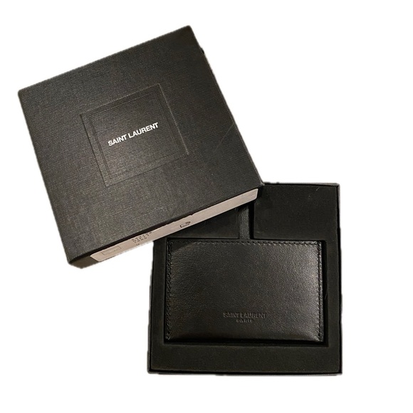 NIB Saint Laurent "For You" Card Case and Travel Mirror - Picture 1 of 13